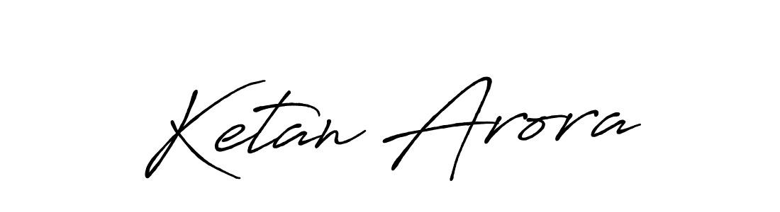 You should practise on your own different ways (Antro_Vectra_Bolder) to write your name (Ketan Arora) in signature. don't let someone else do it for you. Ketan Arora signature style 7 images and pictures png