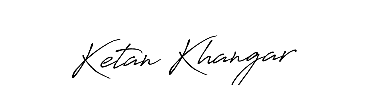 How to Draw Ketan Khangar signature style? Antro_Vectra_Bolder is a latest design signature styles for name Ketan Khangar. Ketan Khangar signature style 7 images and pictures png