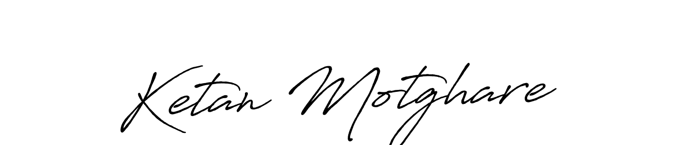 Similarly Antro_Vectra_Bolder is the best handwritten signature design. Signature creator online .You can use it as an online autograph creator for name Ketan Motghare. Ketan Motghare signature style 7 images and pictures png