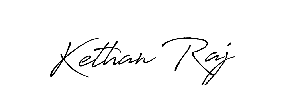 Use a signature maker to create a handwritten signature online. With this signature software, you can design (Antro_Vectra_Bolder) your own signature for name Kethan Raj. Kethan Raj signature style 7 images and pictures png
