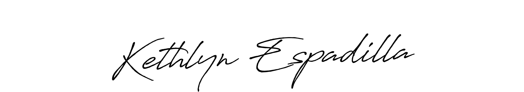 Kethlyn Espadilla stylish signature style. Best Handwritten Sign (Antro_Vectra_Bolder) for my name. Handwritten Signature Collection Ideas for my name Kethlyn Espadilla. Kethlyn Espadilla signature style 7 images and pictures png