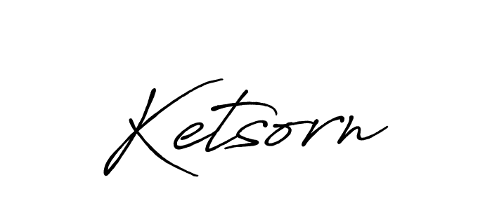 Use a signature maker to create a handwritten signature online. With this signature software, you can design (Antro_Vectra_Bolder) your own signature for name Ketsorn. Ketsorn signature style 7 images and pictures png