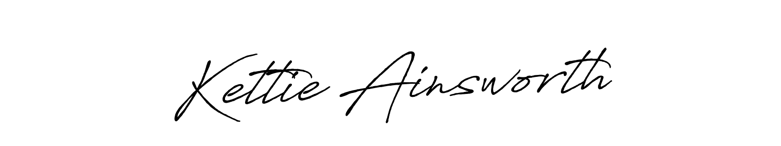 Also we have Kettie Ainsworth name is the best signature style. Create professional handwritten signature collection using Antro_Vectra_Bolder autograph style. Kettie Ainsworth signature style 7 images and pictures png