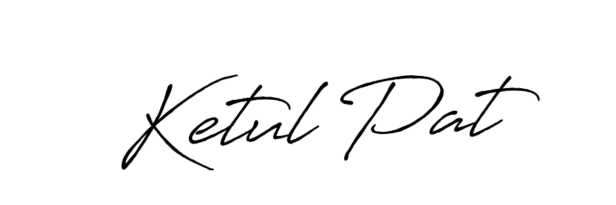 Also You can easily find your signature by using the search form. We will create Ketul Pat name handwritten signature images for you free of cost using Antro_Vectra_Bolder sign style. Ketul Pat signature style 7 images and pictures png