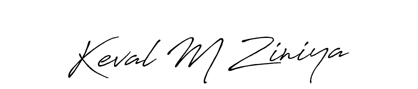 if you are searching for the best signature style for your name Keval M Ziniya. so please give up your signature search. here we have designed multiple signature styles  using Antro_Vectra_Bolder. Keval M Ziniya signature style 7 images and pictures png