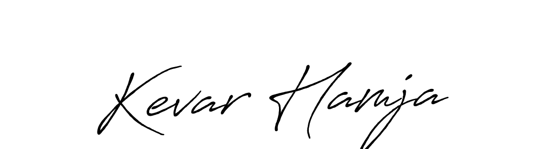 Make a beautiful signature design for name Kevar Hamja. Use this online signature maker to create a handwritten signature for free. Kevar Hamja signature style 7 images and pictures png