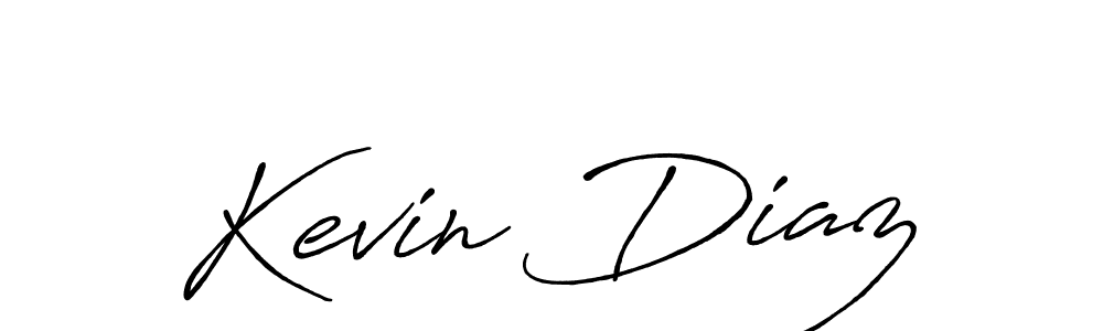 Antro_Vectra_Bolder is a professional signature style that is perfect for those who want to add a touch of class to their signature. It is also a great choice for those who want to make their signature more unique. Get Kevin Diaz name to fancy signature for free. Kevin Diaz signature style 7 images and pictures png