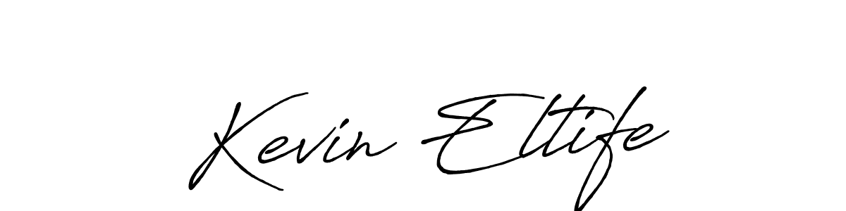 Once you've used our free online signature maker to create your best signature Antro_Vectra_Bolder style, it's time to enjoy all of the benefits that Kevin Eltife name signing documents. Kevin Eltife signature style 7 images and pictures png