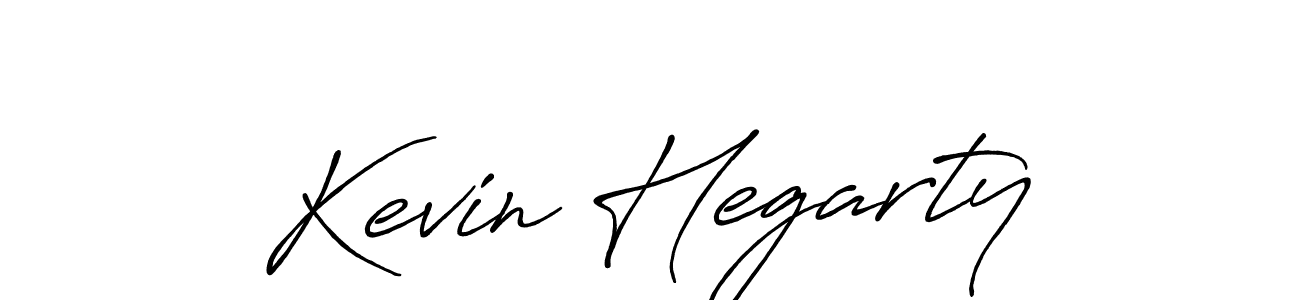 Make a beautiful signature design for name Kevin Hegarty. With this signature (Antro_Vectra_Bolder) style, you can create a handwritten signature for free. Kevin Hegarty signature style 7 images and pictures png