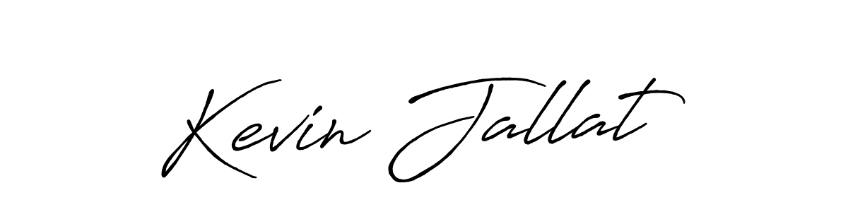 Design your own signature with our free online signature maker. With this signature software, you can create a handwritten (Antro_Vectra_Bolder) signature for name Kevin Jallat. Kevin Jallat signature style 7 images and pictures png