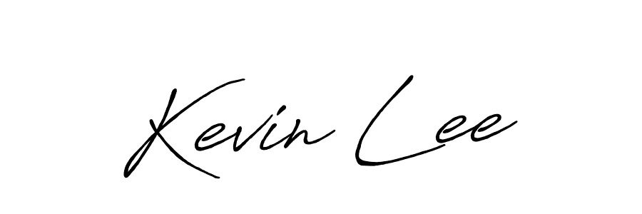 Kevin Lee stylish signature style. Best Handwritten Sign (Antro_Vectra_Bolder) for my name. Handwritten Signature Collection Ideas for my name Kevin Lee. Kevin Lee signature style 7 images and pictures png