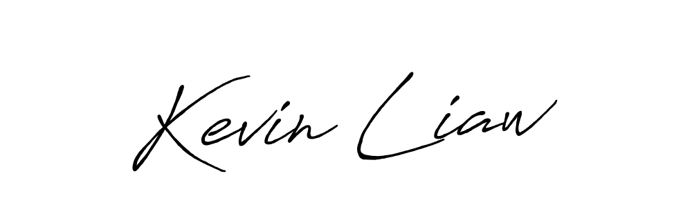The best way (Antro_Vectra_Bolder) to make a short signature is to pick only two or three words in your name. The name Kevin Liaw include a total of six letters. For converting this name. Kevin Liaw signature style 7 images and pictures png