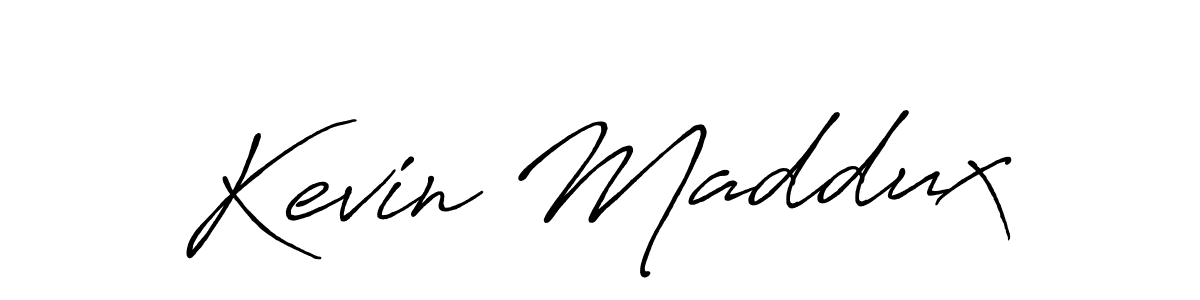 Once you've used our free online signature maker to create your best signature Antro_Vectra_Bolder style, it's time to enjoy all of the benefits that Kevin Maddux name signing documents. Kevin Maddux signature style 7 images and pictures png