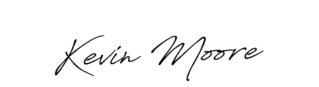 Design your own signature with our free online signature maker. With this signature software, you can create a handwritten (Antro_Vectra_Bolder) signature for name Kevin Moore. Kevin Moore signature style 7 images and pictures png