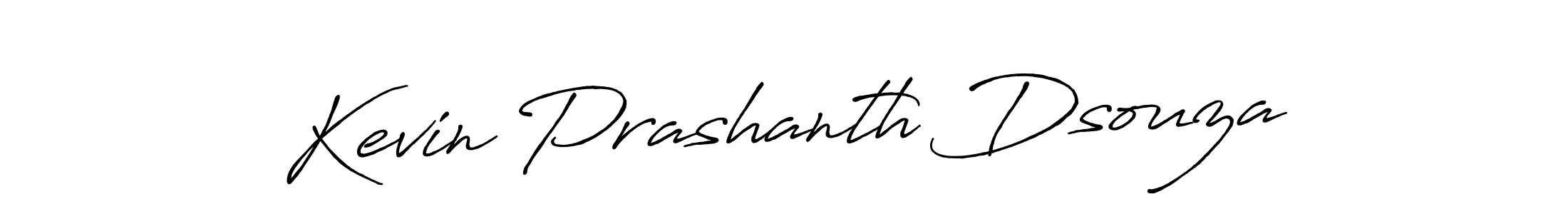 Antro_Vectra_Bolder is a professional signature style that is perfect for those who want to add a touch of class to their signature. It is also a great choice for those who want to make their signature more unique. Get Kevin Prashanth Dsouza name to fancy signature for free. Kevin Prashanth Dsouza signature style 7 images and pictures png