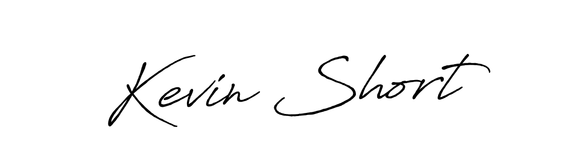 Use a signature maker to create a handwritten signature online. With this signature software, you can design (Antro_Vectra_Bolder) your own signature for name Kevin Short. Kevin Short signature style 7 images and pictures png