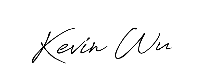 if you are searching for the best signature style for your name Kevin Wu. so please give up your signature search. here we have designed multiple signature styles  using Antro_Vectra_Bolder. Kevin Wu signature style 7 images and pictures png