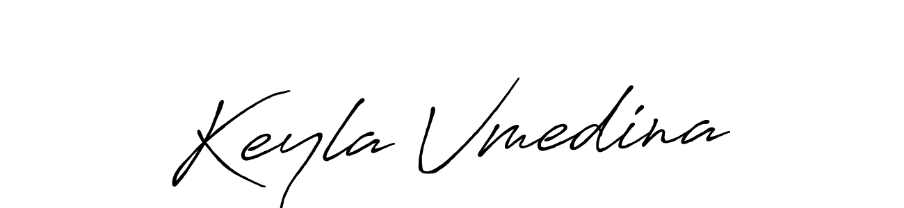Antro_Vectra_Bolder is a professional signature style that is perfect for those who want to add a touch of class to their signature. It is also a great choice for those who want to make their signature more unique. Get Keyla Vmedina name to fancy signature for free. Keyla Vmedina signature style 7 images and pictures png