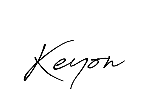 Also we have Keyon name is the best signature style. Create professional handwritten signature collection using Antro_Vectra_Bolder autograph style. Keyon signature style 7 images and pictures png