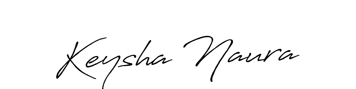 Similarly Antro_Vectra_Bolder is the best handwritten signature design. Signature creator online .You can use it as an online autograph creator for name Keysha Naura. Keysha Naura signature style 7 images and pictures png