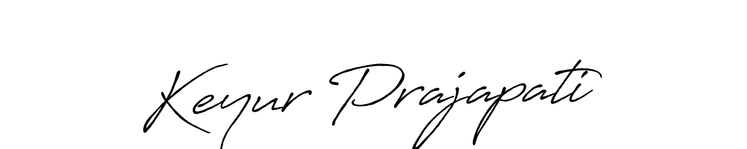 How to Draw Keyur Prajapati signature style? Antro_Vectra_Bolder is a latest design signature styles for name Keyur Prajapati. Keyur Prajapati signature style 7 images and pictures png