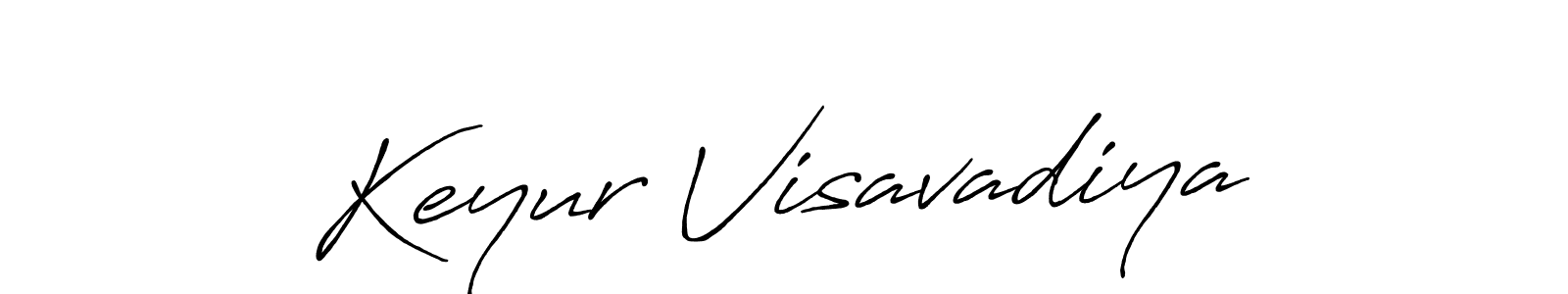 Make a short Keyur Visavadiya signature style. Manage your documents anywhere anytime using Antro_Vectra_Bolder. Create and add eSignatures, submit forms, share and send files easily. Keyur Visavadiya signature style 7 images and pictures png