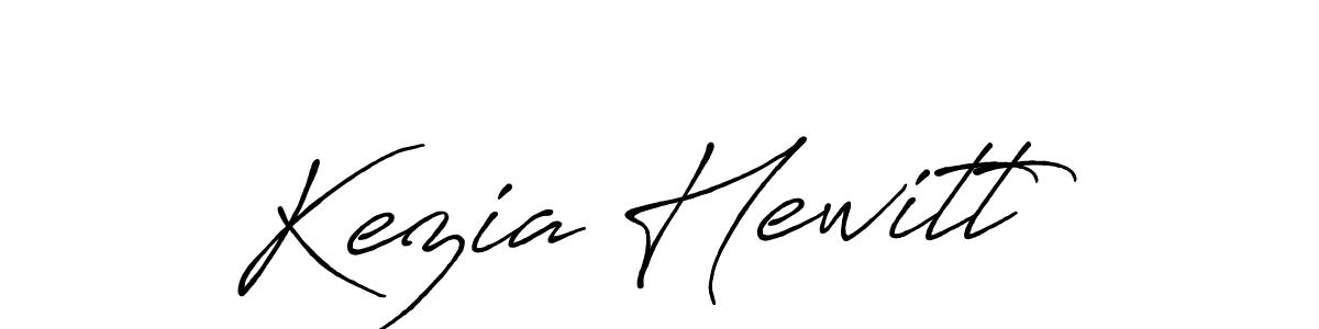 This is the best signature style for the Kezia Hewitt name. Also you like these signature font (Antro_Vectra_Bolder). Mix name signature. Kezia Hewitt signature style 7 images and pictures png