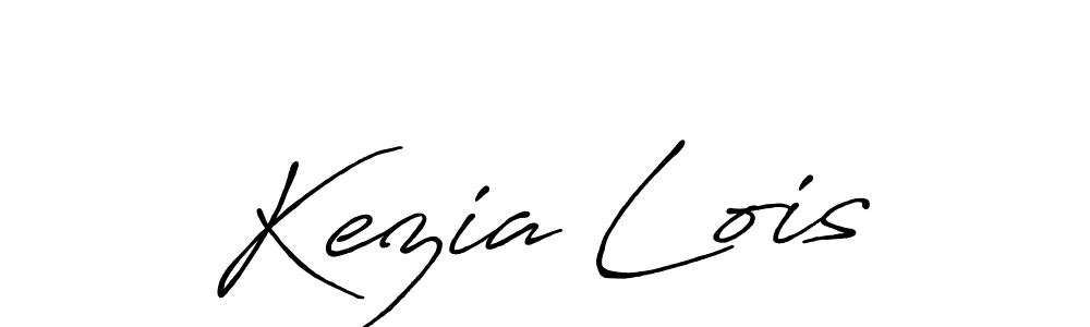 It looks lik you need a new signature style for name Kezia Lois. Design unique handwritten (Antro_Vectra_Bolder) signature with our free signature maker in just a few clicks. Kezia Lois signature style 7 images and pictures png