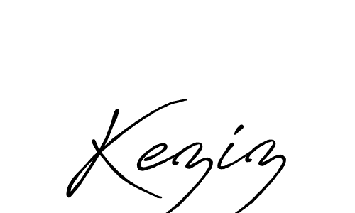 The best way (Antro_Vectra_Bolder) to make a short signature is to pick only two or three words in your name. The name Keziz include a total of six letters. For converting this name. Keziz signature style 7 images and pictures png