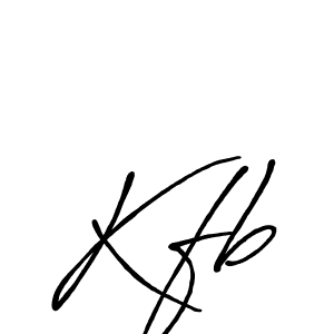 if you are searching for the best signature style for your name Kfb. so please give up your signature search. here we have designed multiple signature styles  using Antro_Vectra_Bolder. Kfb signature style 7 images and pictures png