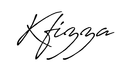 The Antro_Vectra_Bolder signature style provides a bold statement for name Kfizza. Designed for business owners, executives, and leaders. Kfizza signature style 7 images and pictures png