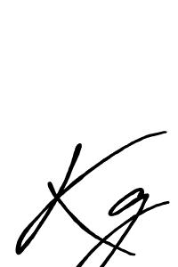 Kg stylish signature style. Best Handwritten Sign (Antro_Vectra_Bolder) for my name. Handwritten Signature Collection Ideas for my name Kg. Kg signature style 7 images and pictures png