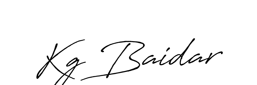 You should practise on your own different ways (Antro_Vectra_Bolder) to write your name (Kg Baidar) in signature. don't let someone else do it for you. Kg Baidar signature style 7 images and pictures png