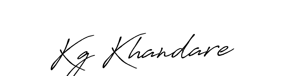Similarly Antro_Vectra_Bolder is the best handwritten signature design. Signature creator online .You can use it as an online autograph creator for name Kg Khandare. Kg Khandare signature style 7 images and pictures png