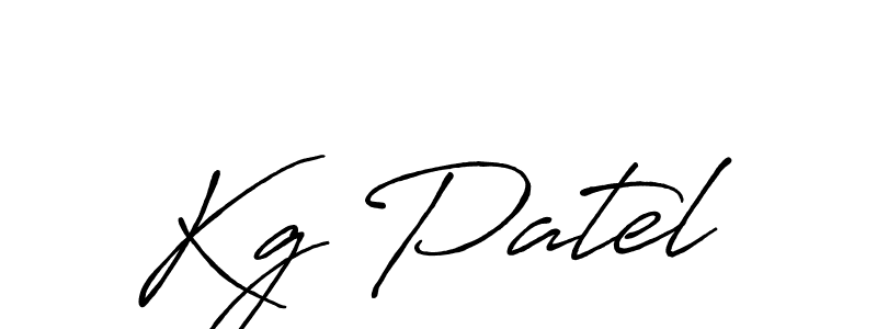 Similarly Antro_Vectra_Bolder is the best handwritten signature design. Signature creator online .You can use it as an online autograph creator for name Kg Patel. Kg Patel signature style 7 images and pictures png