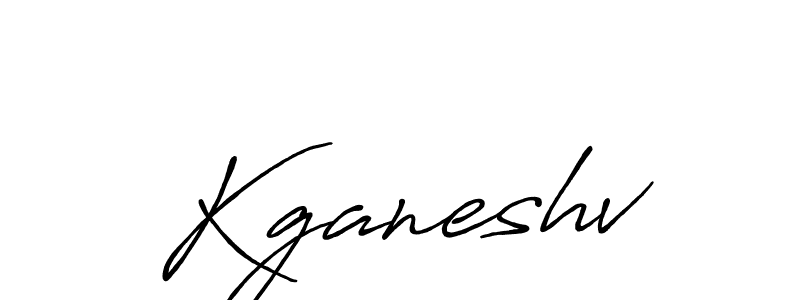 Design your own signature with our free online signature maker. With this signature software, you can create a handwritten (Antro_Vectra_Bolder) signature for name Kganeshv. Kganeshv signature style 7 images and pictures png