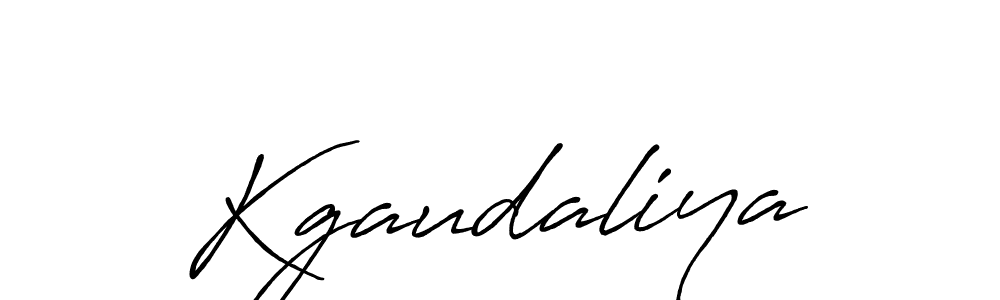 Similarly Antro_Vectra_Bolder is the best handwritten signature design. Signature creator online .You can use it as an online autograph creator for name Kgaudaliya. Kgaudaliya signature style 7 images and pictures png