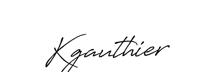 Best and Professional Signature Style for Kgauthier. Antro_Vectra_Bolder Best Signature Style Collection. Kgauthier signature style 7 images and pictures png