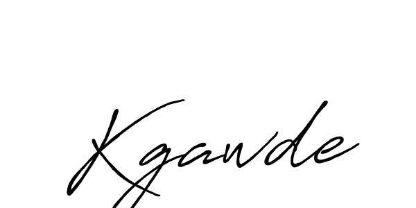 Use a signature maker to create a handwritten signature online. With this signature software, you can design (Antro_Vectra_Bolder) your own signature for name Kgawde. Kgawde signature style 7 images and pictures png