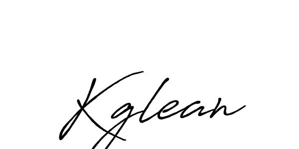 Also we have Kglean name is the best signature style. Create professional handwritten signature collection using Antro_Vectra_Bolder autograph style. Kglean signature style 7 images and pictures png