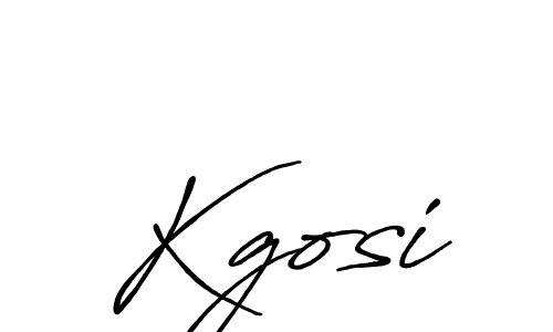 Use a signature maker to create a handwritten signature online. With this signature software, you can design (Antro_Vectra_Bolder) your own signature for name Kgosi. Kgosi signature style 7 images and pictures png