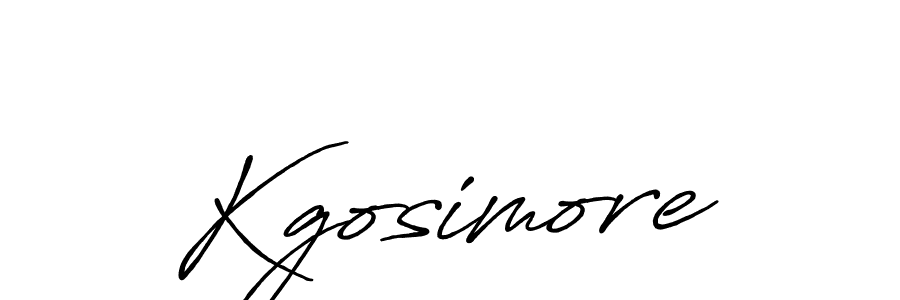 Also we have Kgosimore name is the best signature style. Create professional handwritten signature collection using Antro_Vectra_Bolder autograph style. Kgosimore signature style 7 images and pictures png