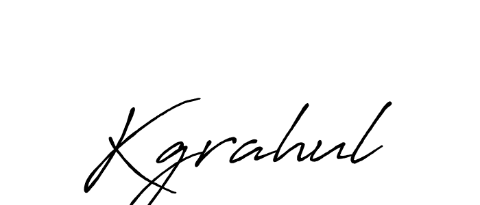 Once you've used our free online signature maker to create your best signature Antro_Vectra_Bolder style, it's time to enjoy all of the benefits that Kgrahul name signing documents. Kgrahul signature style 7 images and pictures png