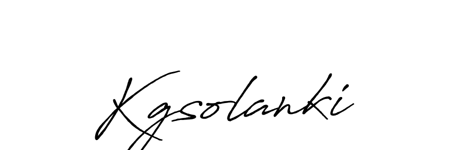 if you are searching for the best signature style for your name Kgsolanki. so please give up your signature search. here we have designed multiple signature styles  using Antro_Vectra_Bolder. Kgsolanki signature style 7 images and pictures png