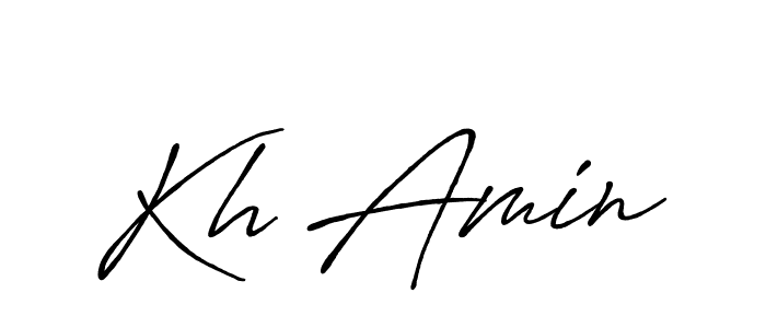 Once you've used our free online signature maker to create your best signature Antro_Vectra_Bolder style, it's time to enjoy all of the benefits that Kh Amin name signing documents. Kh Amin signature style 7 images and pictures png