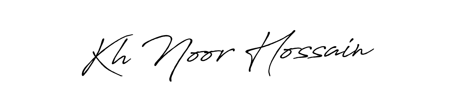 if you are searching for the best signature style for your name Kh Noor Hossain. so please give up your signature search. here we have designed multiple signature styles  using Antro_Vectra_Bolder. Kh Noor Hossain signature style 7 images and pictures png
