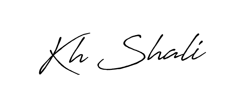 It looks lik you need a new signature style for name Kh Shali. Design unique handwritten (Antro_Vectra_Bolder) signature with our free signature maker in just a few clicks. Kh Shali signature style 7 images and pictures png