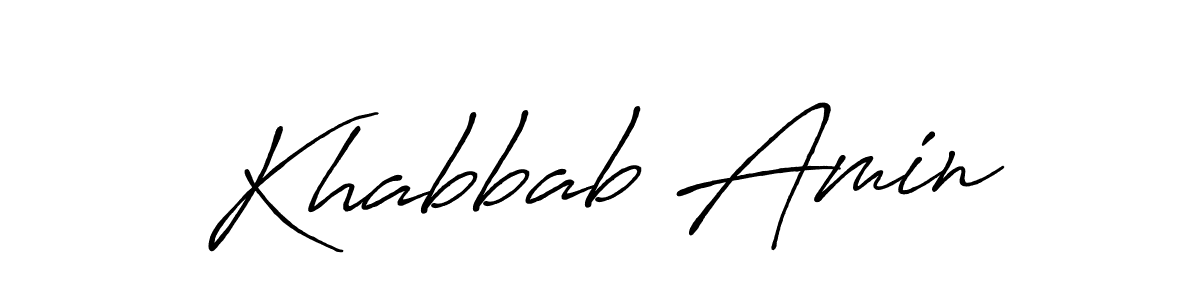 See photos of Khabbab Amin official signature by Spectra . Check more albums & portfolios. Read reviews & check more about Antro_Vectra_Bolder font. Khabbab Amin signature style 7 images and pictures png