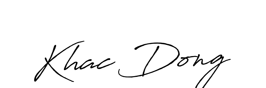 The best way (Antro_Vectra_Bolder) to make a short signature is to pick only two or three words in your name. The name Khac Dong include a total of six letters. For converting this name. Khac Dong signature style 7 images and pictures png