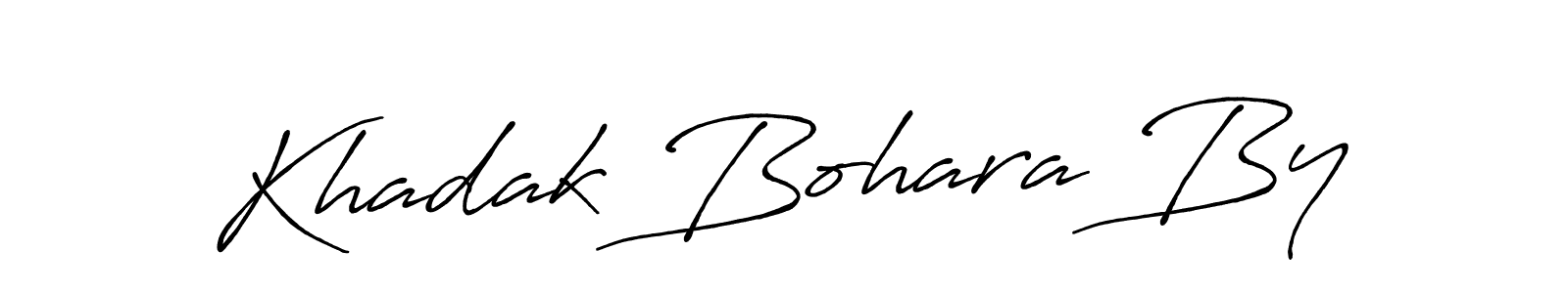 Once you've used our free online signature maker to create your best signature Antro_Vectra_Bolder style, it's time to enjoy all of the benefits that Khadak Bohara By name signing documents. Khadak Bohara By signature style 7 images and pictures png